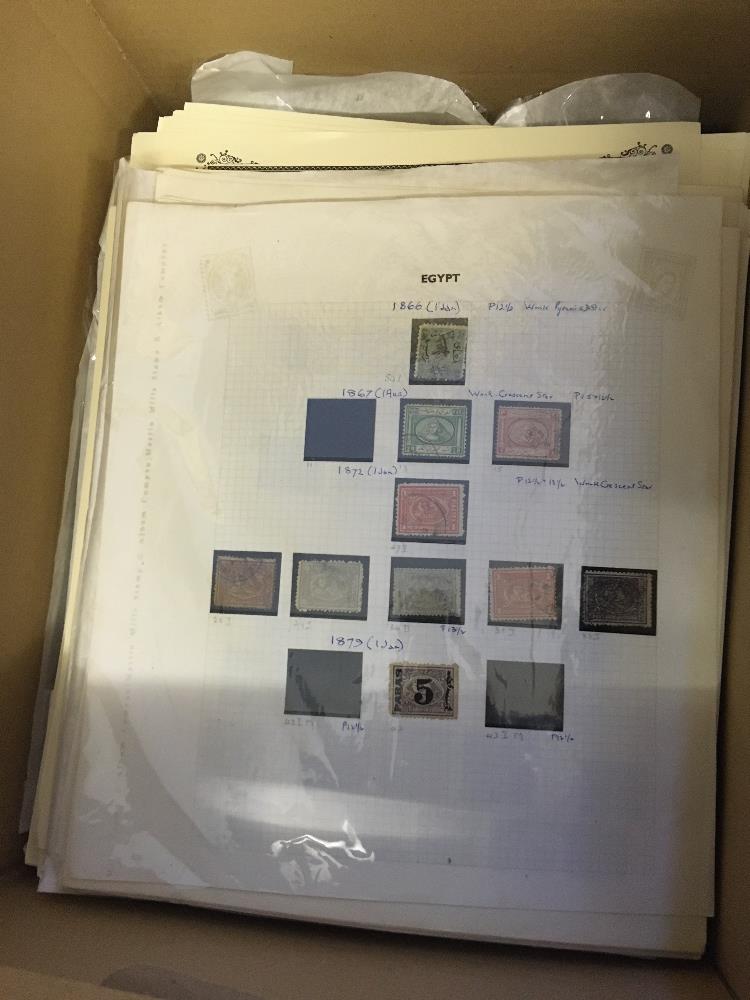 STAMPS British Commonwealth on pages and part collections, mainly mint, Brunei to $5 etc noted,