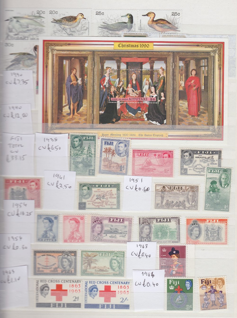 STAMPS : BRITISH COMMONWEALTH collection in green stock book U/M and M/M STC £1200+ useful lot - Image 2 of 5