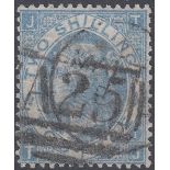 GREAT BRITAIN STAMPS : 1867 2/- COBALT, good to fine used example of this scarce shade.