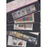 GREAT BRITAIN STAMPS : Presentation packs including Wildings I, Diana Welsh, London Bridges etc,