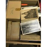 POSTCARDS GERMANY, box with approx 2000 cards, mostly German pre WWII,