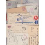 GREAT BRITAIN STAMPS : CENSOR, group of 36 censor items from WWI & WWII & few later.