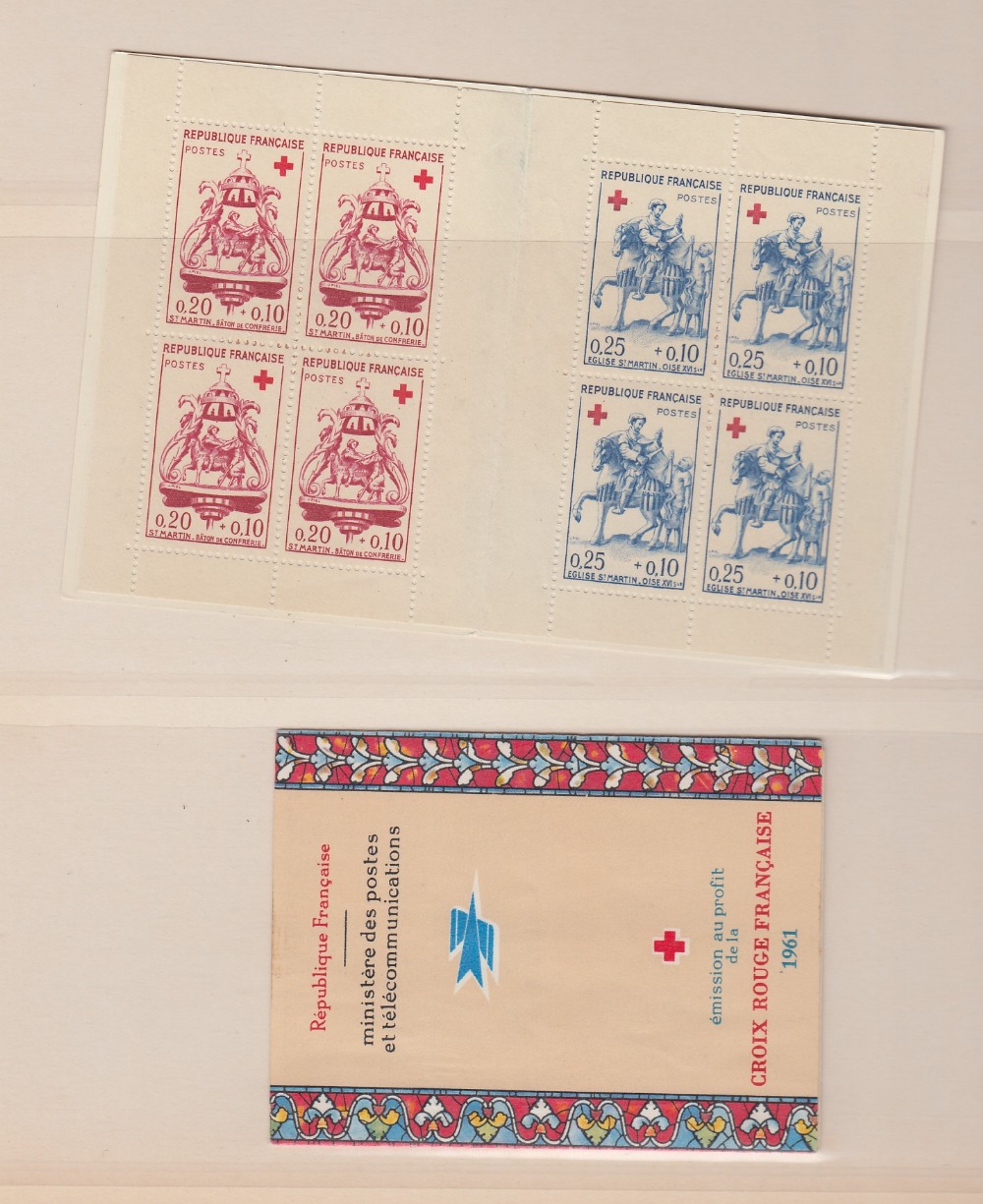 FRANCE STAMPS BOOKLETS, selection of complete Red Cross booklets (22) from 1956, - Image 3 of 3