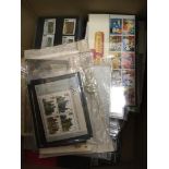 STAMPS GREAT BRITAIN Presentation packs and a few minisheets and stamp booklets