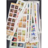 FRANCE STAMPS BOOKLETS, envelope with 1980s to 2000s Red Cross, Commemorative and Charity booklets,