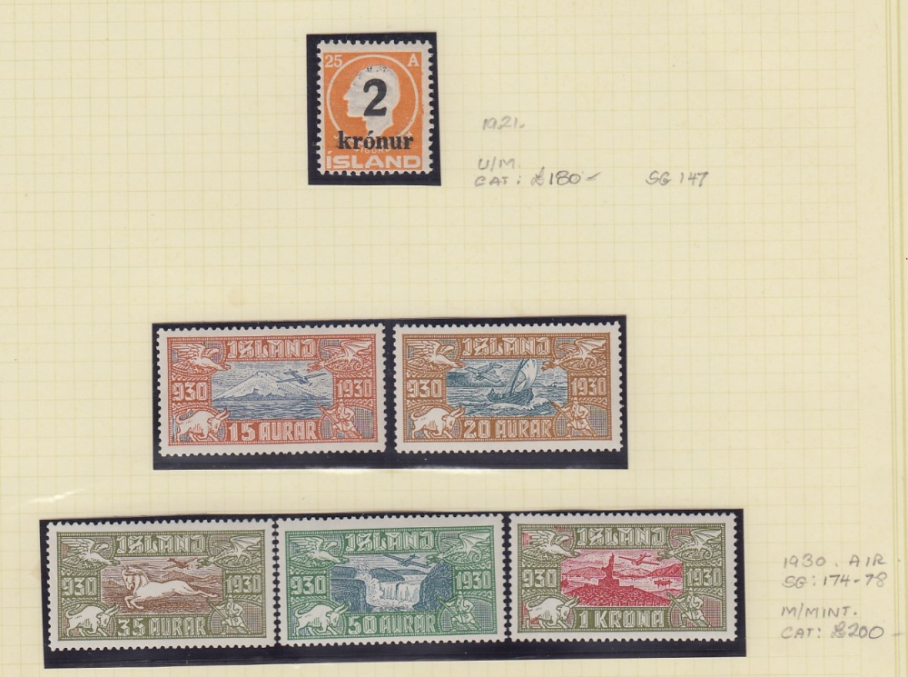 STAMPS EUROPE, selection ex auction lots with mostly better sets & singles on stock & album pages, - Image 3 of 3