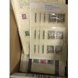 STAMPS EUROPE, ex-dealers part stock of mostly mint European issues, with part collections,