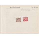 STAMPS GREAT BRITAIN Mounted mint collection in Stanley Gibbons album 1924 to 1970, 1924 Exhibition,