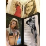 POSTCARDS Box of modern and reproduction cards, various topics including celebrities,