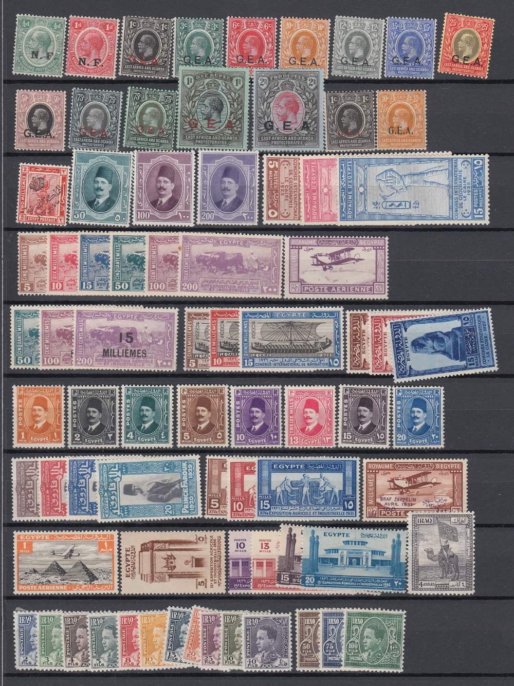 STAMPS British Commonwealth mounted mint accumulation QV to GVI on stock pages, - Image 4 of 7
