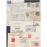 POSTAL HISTORY Isle of Mann EDVII to QEII covers and cards,