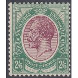 SOUTH AFRICA STAMPS 1913 2/6 Purple and Green,