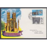 FIRST DAY COVER 1966 Westminster Abbey non phos on illustrated cover,
