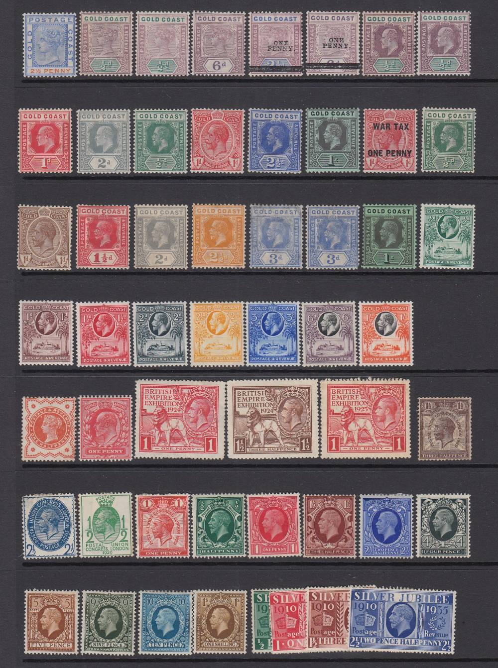 STAMPS British Commonwealth mounted mint accumulation QV to GVI on stock pages, - Image 10 of 11