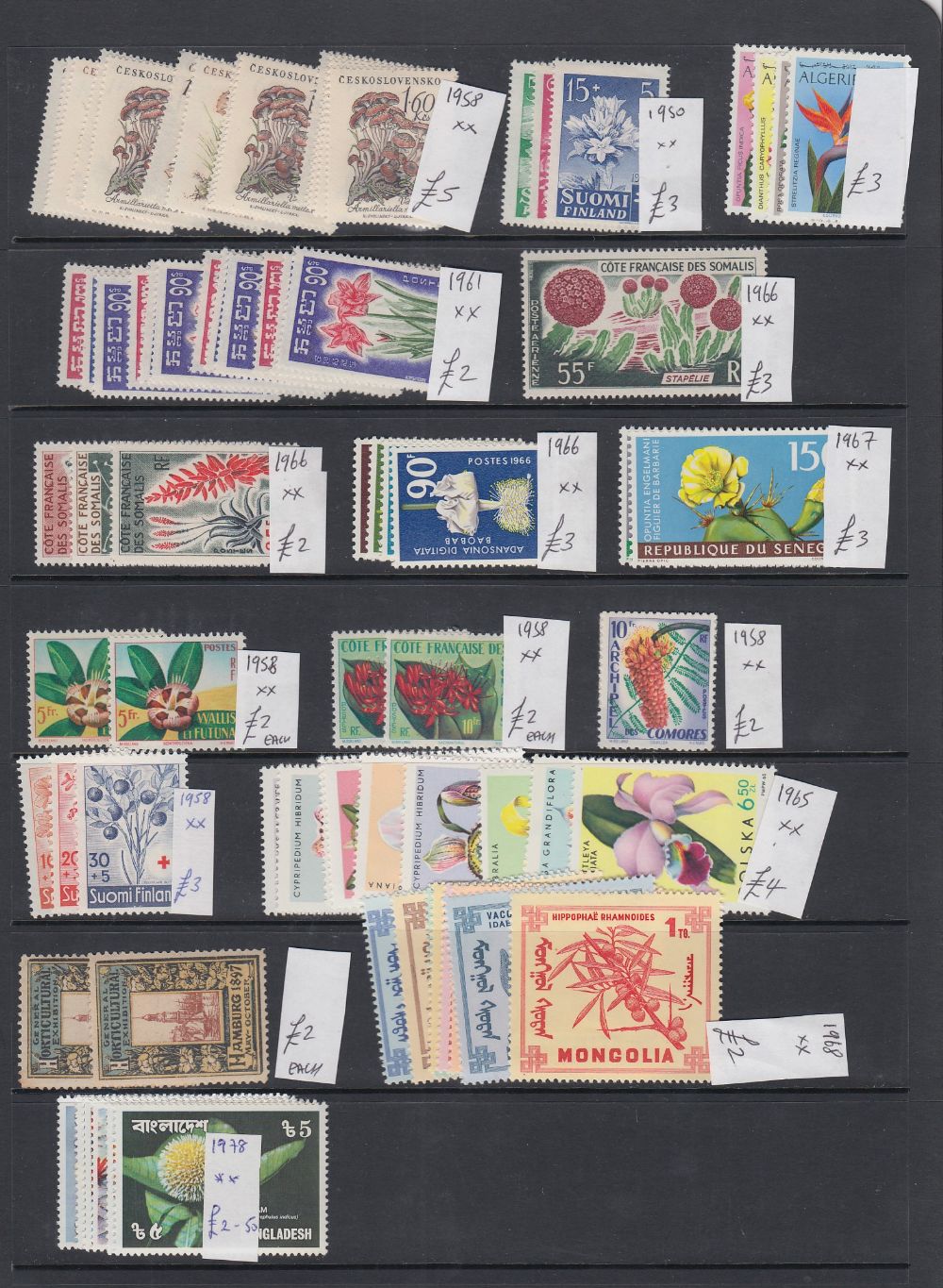 STAMPS A selection of mint or used singl