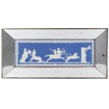 A WEDGWOOD BLUE JASPER TABLET, CIRCA 1860