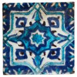 A DAMASCUS TILE, OTTOMAN SYRIA, 18TH CENTURY