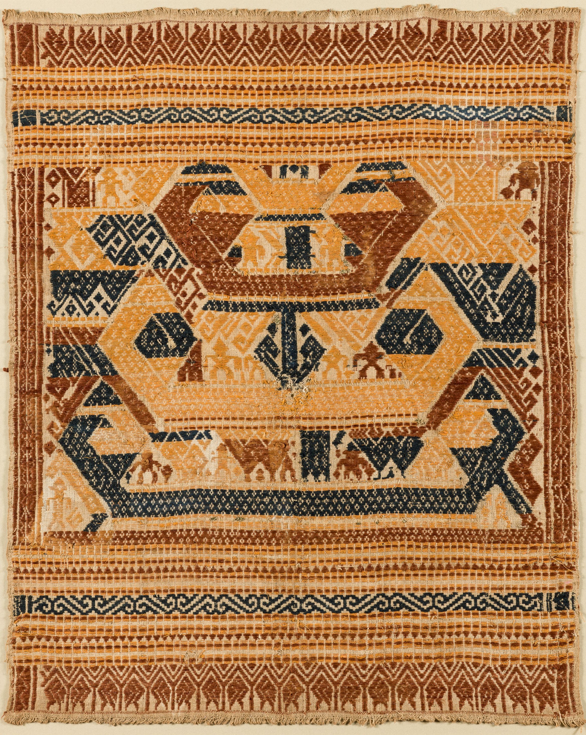 A CEREMONIAL CLOTH (TAMPAN), LAMPUNG, SUMATRA, INDONESIA, 19TH CENTURY