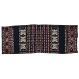 A COTTON WARP IKAT, SAVU OR ROTI ISLAND, INDONESIA, FIRST HALF 20TH CENTURY