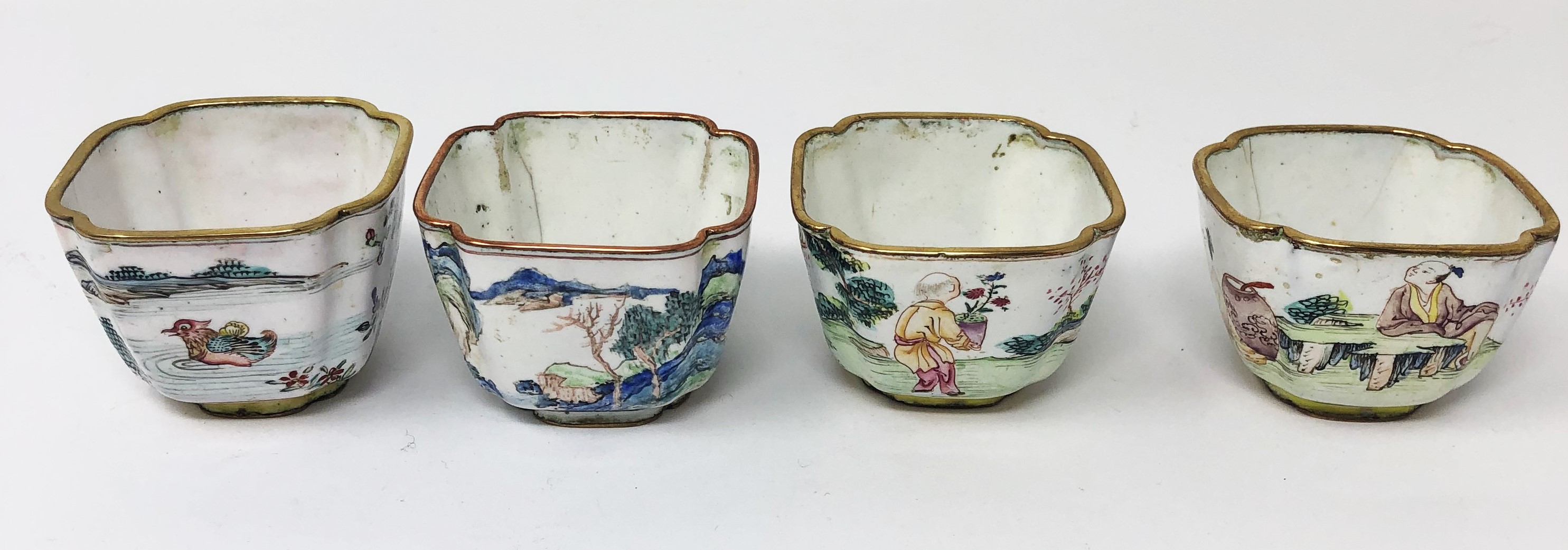 A GROUP OF CHINESE CANTON ENAMEL WARES, 18TH CENTURY - Image 6 of 6