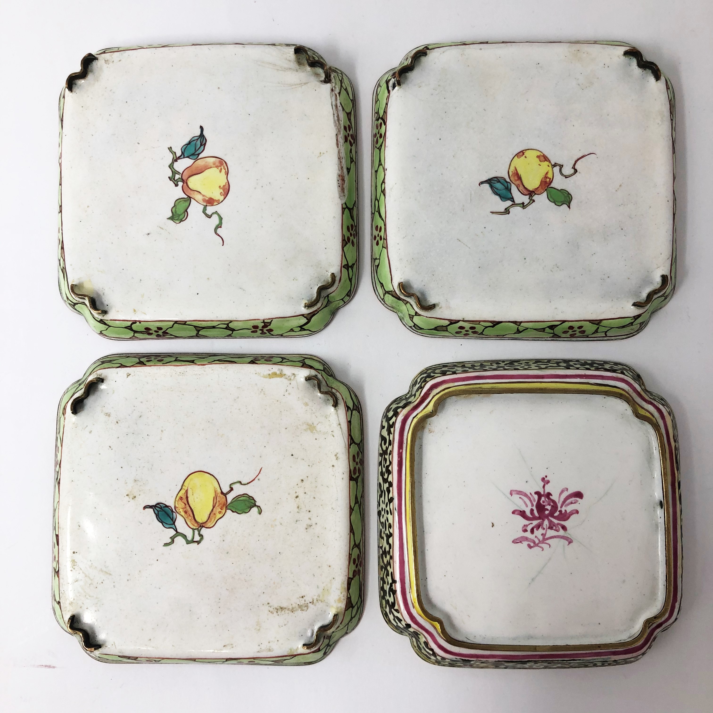 A GROUP OF CHINESE CANTON ENAMEL WARES, 18TH CENTURY - Image 3 of 6