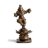 A BRONZE FIGURE OF KRISHNA, SOUTH INDIA, 17TH / 18TH CENTURY