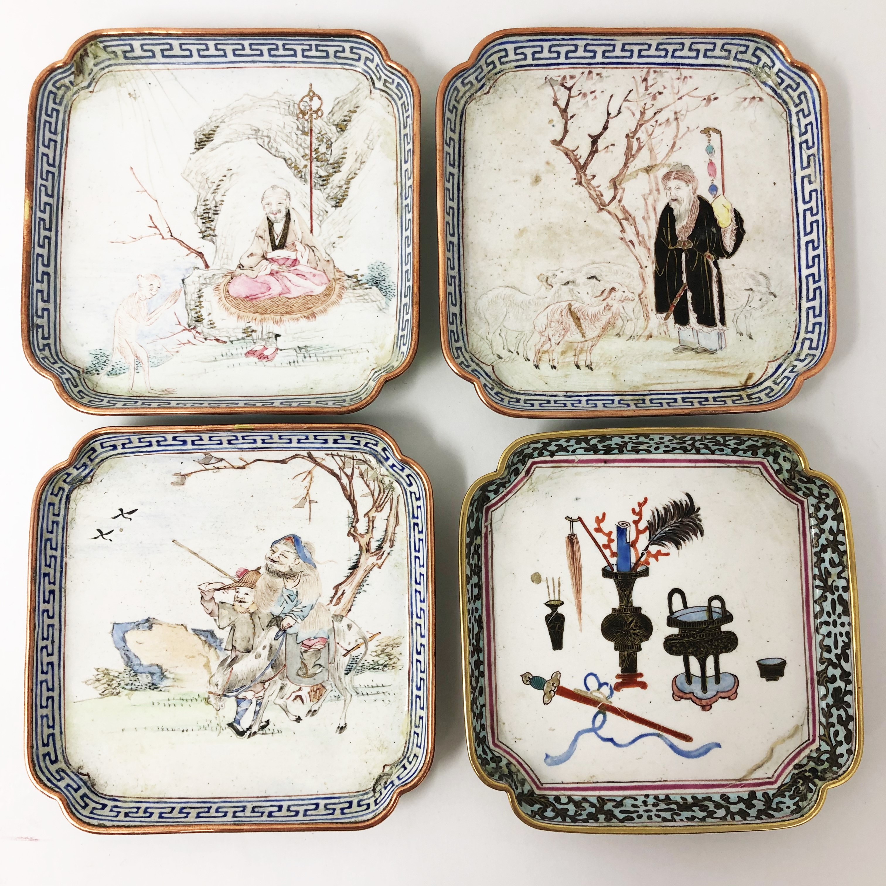A GROUP OF CHINESE CANTON ENAMEL WARES, 18TH CENTURY - Image 2 of 6