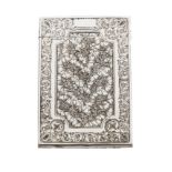 A VICTORIAN SILVER CARD CASE, MAKER'S MARK D&M, BIRMINGHAM, 1877