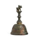 A BRONZE BELL, JAVA, CIRCA 14TH CENTURY