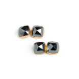 PAIR OF HEMATITE CUFFLINKS