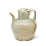 A CHINESE QINGBAI EWER AND COVER, SONG DYNASTY (960-1279)