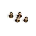 THREE SETS OF DRESS STUDS