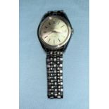A gents automatic wristwatch, Eterna-Matic Kon Tiki, with original strap