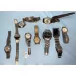 A selection of vintage wristwatches