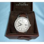 A gent's automatic wristwatch, Avi-8 Hawker Hurricane, military style, with case