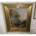 William Callow RWS: "Love Lane, Great Missenden", watercolour, signed, 44 x 33 cm, framed and glazed