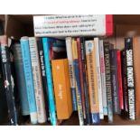 A selection of books on graphic etc and a selection of underground vintage comics, a small group