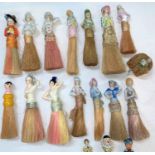 A collection of 18 x 1930's and other half dolls