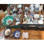A large selection of decorative pottery
