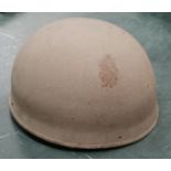 A WWII style British paratroupers helmet