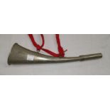 A vintage cycle horn by Thomas Foulkes, Leytonstone