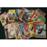 Fifty vintage "war comics"