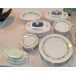 A Royal Doulton dinner service "Pastorale" H5002, 12 setting, 42 pieces approx