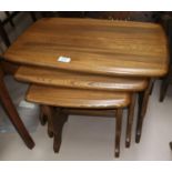 An Ercol nest of 3 tables