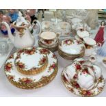 A selection of Old Country Roses dinner/teaware by Royal Albert, 39 pieces approx