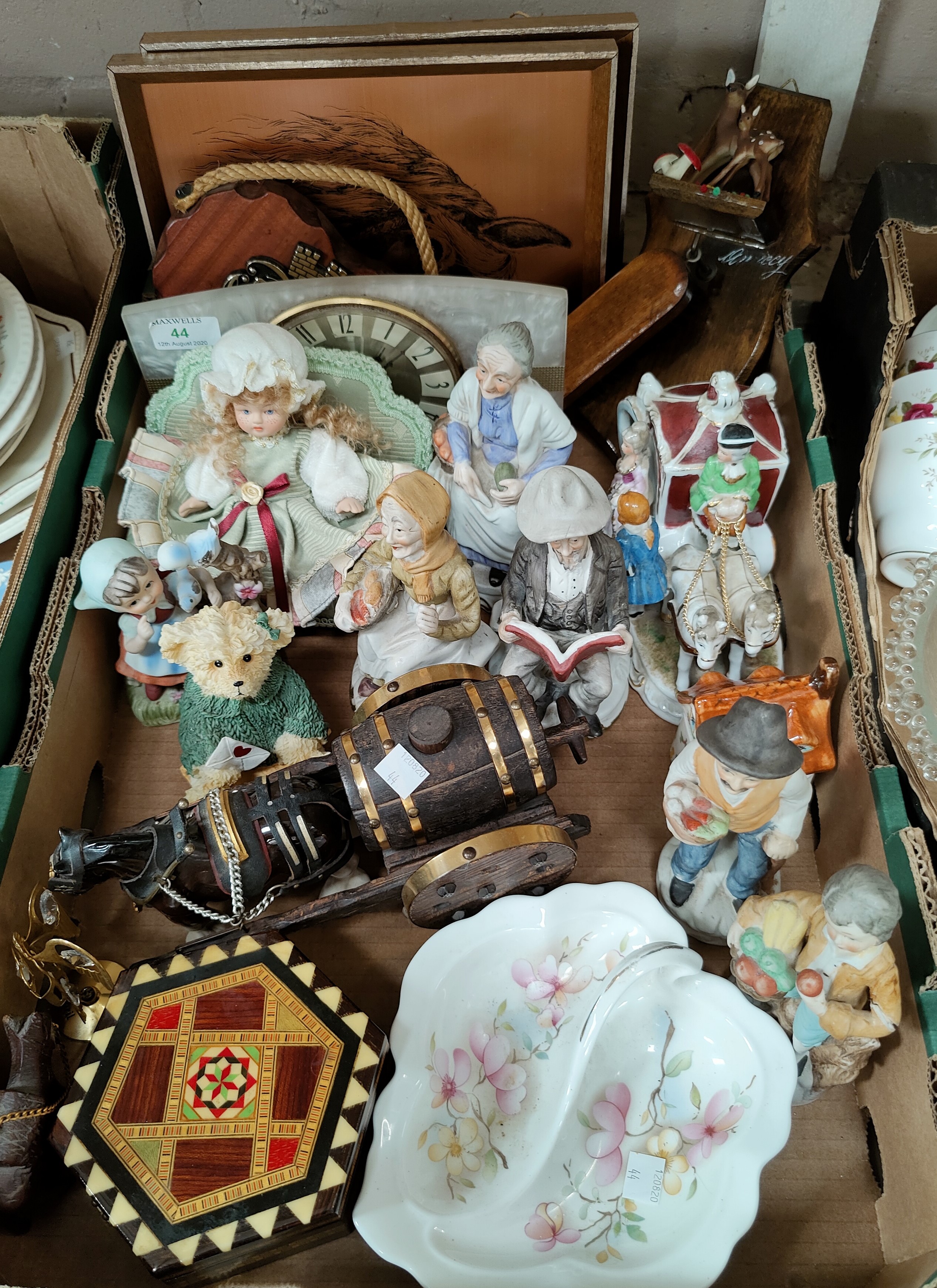 A selection of decorative china; etc.