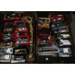 A selection of diecast classic and vintage vehicles; etc., in original boxes