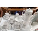 A 15 piece coffee set, "Brussels" by Spode