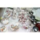 A selection of "Cottage Garden" decorative china by Carlton & Aynsley, animals; trinket ware; etc.