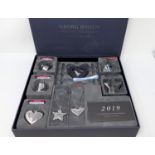 Georg Jensen - an originally boxed set of Christmas decorations